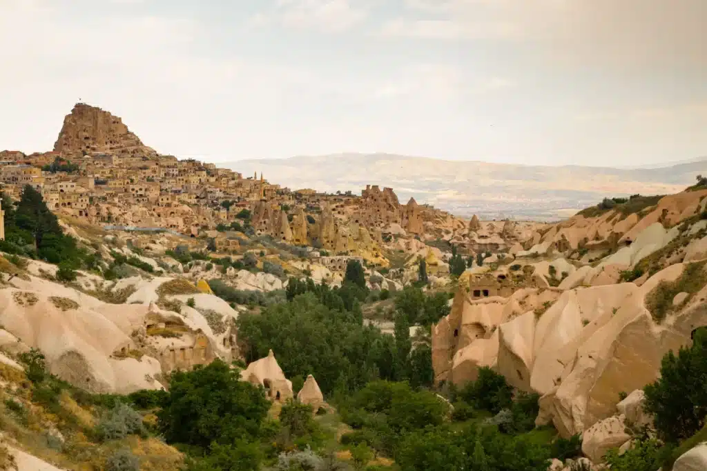 Cappadocia region in Turkey, an almost martian landscape full of beauty